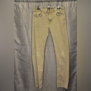 H&M Men's Olive/Military Green Slim Jeans Like New